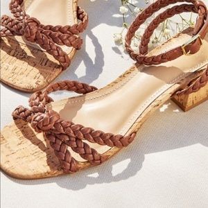 New in box Just Fab sandals